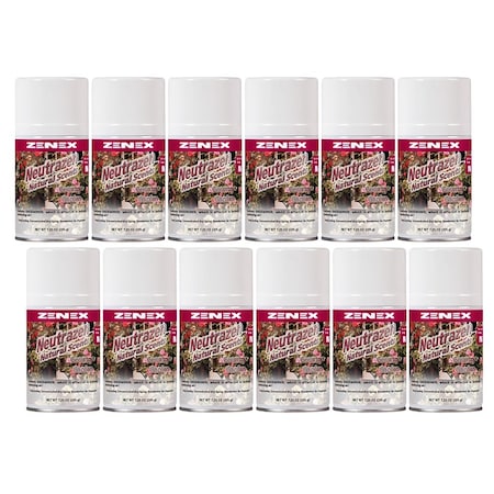 Zenex Neutrazen Country Garden Scent Metered Odor Neutralizer net 7 oz., 12PK 491120